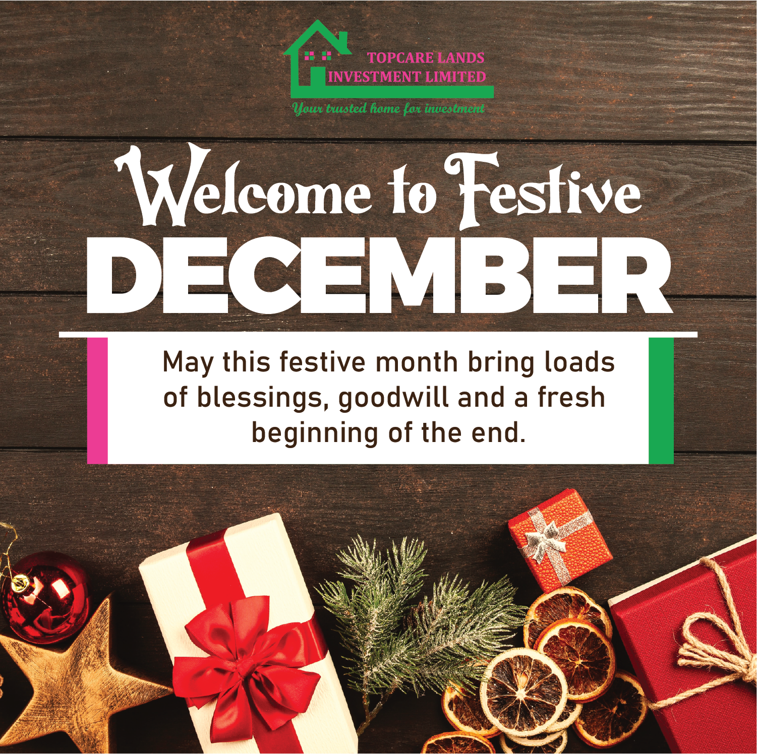 Welcome to Festive December